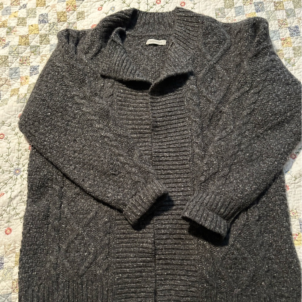 100% Cashmere Outerknown fisherman’s cardigan
